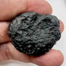 Load image into Gallery viewer, Tektite Display Specimen - Perfect Worry Stone | 1.75x1.38x.5" | Black | Oval | - PremiumBead Primary Image 1