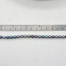 Load image into Gallery viewer, Perfect Peacock Oval FW Pearls | 6.5x5.5-6x5mm | Peacock | Oval | 20 pearls | - PremiumBead Alternate Image 3
