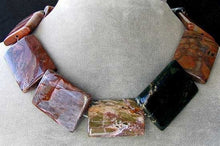 Load image into Gallery viewer, Red Devil Jasper Rectangle Pendant Bead Strand 106653 - PremiumBead Primary Image 1