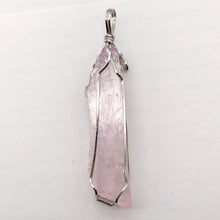 Load image into Gallery viewer, Kunzite Wire-Wrap Pink Crystal Pendant |2 5/8 inch long |