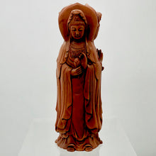 Load image into Gallery viewer, Three Faces of Beautiful Carved & Signed Quan Yin Boxwood Statue - PremiumBead Alternate Image 12