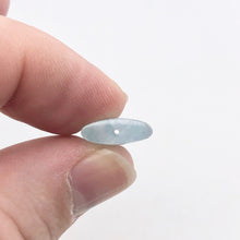 Load image into Gallery viewer, Aquamarine Bevelled Rectangle Pendant Bead | 19x15x6mm | Blue | 1 Bead | 00805p - PremiumBead Alternate Image 3