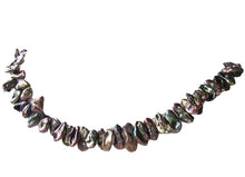 Load image into Gallery viewer, 150cts Green Dragonskin Keishi FW Pearl Strand 109946A