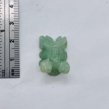 Load image into Gallery viewer, Aventurine 1 Koi Carved Goldfish Bead | 23x11x5mm | Green