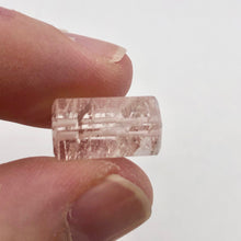 Load image into Gallery viewer, 16.1cts Morganite Pink Beryl Hexagon Cylinder Bead | 16x9mm | 1 Bead | 3863G - PremiumBead Alternate Image 8