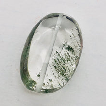 Load image into Gallery viewer, Lodalite Quartz Oval Pendant Bead | 30x21x14 mm | Clear Included | 1 Bead |