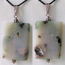 Load image into Gallery viewer, Druzy! Ocean Jasper Bead & Sterling Silver Pendant 503533B - PremiumBead Primary Image 1