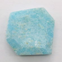 Load image into Gallery viewer, 117cts Druzy Natural Hemimorphite Pendant Bead | Blue | 34x32x10mm | 1 Bead |