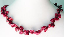 Load image into Gallery viewer, 10 Lipstick Red 'Rose Petal' Keishi Pearls 9042 - PremiumBead Alternate Image 2