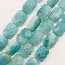 Load image into Gallery viewer, 6 Gem Quality Faceted Amazonite 14x10x7mm Beads - PremiumBead Alternate Image 8