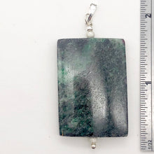 Load image into Gallery viewer, Sparkling Ruby Fuschite Sterling Silver Rectangle Pendant | 35x25mm |