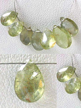 Load image into Gallery viewer, 1 Bead Natural Non Heat-Treated Spring Green Sapphire Briolette 6780 - PremiumBead Primary Image 1