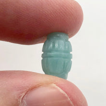 Load image into Gallery viewer, 5 Amazonite Carved Lotus Barrel 12x8mm Beads - PremiumBead Alternate Image 5
