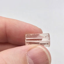 Load image into Gallery viewer, 19cts Morganite Pink Beryl Hexagon Cylinder Bead | 17x10mm | 1 Bead | 3863E - PremiumBead Alternate Image 10