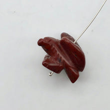 Load image into Gallery viewer, 2 Soaring Carved Brecciated Jasper Eagle Beads | 21x16x14mm | Red - PremiumBead Alternate Image 4