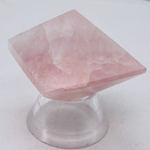 Load image into Gallery viewer, Rose Quartz Double Pyramid | 54x56mm | Pink | 1 Display Specimen