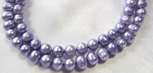 Load image into Gallery viewer, Fantastic Lavender Lilac Fresh Water Pearl Strand | Approx 57 Pearls | 6mm |