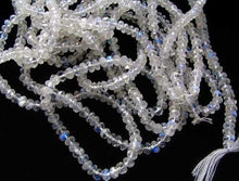 Load image into Gallery viewer, Sparkle Rainbow Moonstone Roundel Bead Strand 107489 - PremiumBead Alternate Image 2