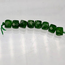Load image into Gallery viewer, Chrome Diopside Cube Beads | 4mm | Green | 8 Bead(s)