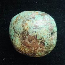 Load image into Gallery viewer, Genuine Natural Turquoise Focus or Master Bead| 49cts| 22x20x16| Blue Brown | 1|