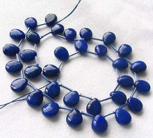 Load image into Gallery viewer, 2 Indigo Lapis Pendant Briolette Beads 8882 - PremiumBead Alternate Image 2
