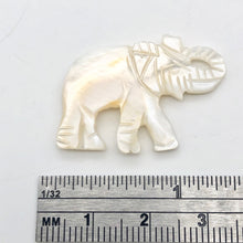 Load image into Gallery viewer, 1 Pachyderm Carved Mother of Pearl Shell Elephant Bead - PremiumBead Alternate Image 5