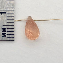Load image into Gallery viewer, Imperial Topaz 1.4ct Briolette | 8x5mm | Pink Orange | 1 Bead |
