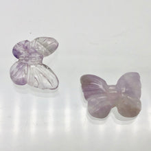 Load image into Gallery viewer, Fluttering 2 Amethyst Butterfly Beads | 21x18x5mm | Purple - PremiumBead Alternate Image 8