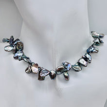 Load image into Gallery viewer, Design Platinum Rose Petal Keishi Fresh Water Pearl Strand 109050