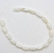 Load image into Gallery viewer, White Onyx 12x5mm to 14x6mm Rice Bead 15 inch Strand - PremiumBead Alternate Image 7