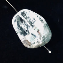 Load image into Gallery viewer, Lodalite Quartz Oval Pendant Figurine Bead | Clear Included|1 Bead| 33x27x16 mm|