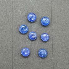 Load image into Gallery viewer, Tanzanite Smooth Rondelle AAA 4.3tcw Beads | 7 to6x3mm | Blue | 2 Beads |
