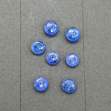 Load image into Gallery viewer, Tanzanite Smooth Rondelle AAA 4.3tcw Beads | 7 to6x3mm | Blue | 2 Beads |