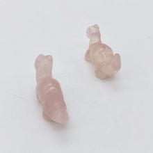 Load image into Gallery viewer, Dinosaur 2 Carved Rose Quartz Diplodocus Beads | 25x11.5x7.5mm | Pink - PremiumBead Alternate Image 10