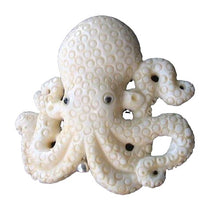 Load image into Gallery viewer, Captain Nemo Carved Octopus Waterbuffalo Bone Bead 10358