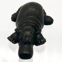 Load image into Gallery viewer, Carved Hippo Lovely Dark Teak Ojime/Netsuke Bead - PremiumBead Alternate Image 2