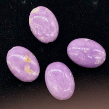 Load image into Gallery viewer, Phosphosiderite Parcel Oval | 4 Beads | 14x10 mm | Lavender |