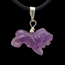 Load image into Gallery viewer, Hand Carved Roaring Lion and Sterling Silver Pendant | 1 1/8" Long | 509295AMLS