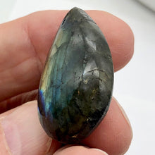 Load image into Gallery viewer, Spectrolite Labradorite Pendant Bead | 1.75x.63x.5" | Golden Blue | 1 Bead |