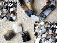 Load image into Gallery viewer, Alluring White African Opal Rectangle Bead Strand 107527 - PremiumBead Alternate Image 4