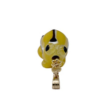 Load image into Gallery viewer, Lampwork Frog 14K Gold Filled Frog | 1" Long | Yellow | 1 Pendant |
