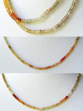Load image into Gallery viewer, Natural Multi-Hue Zircon Faceted Bead Strand 107452B - PremiumBead Alternate Image 3