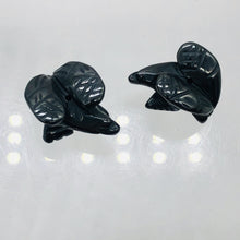 Load image into Gallery viewer, Soaring Eagle Carved Hematite Worry-Stone Figurine