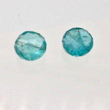 Load image into Gallery viewer, Fab 1 Aqua Green Apatite Faceted 6.5 to 7mm Coin Bead 3930B - PremiumBead Alternate Image 8
