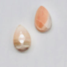 Load image into Gallery viewer, 2 Pink Botswana Agate Faceted Briolette Beads 6768