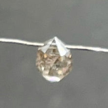 Load image into Gallery viewer, 0.26cts Natural Champagne Diamond Briolette Bead 6569XM