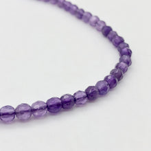 Load image into Gallery viewer, Gorgeous Natural Faceted Amethyst Round Beads | 4mm | 6 Beads | #681 - PremiumBead Alternate Image 3