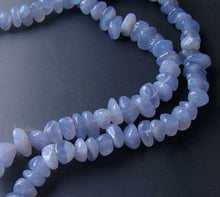 Load image into Gallery viewer, Natural! Blue Chalcedony Nugget Bead 8" Strand - PremiumBead Alternate Image 5