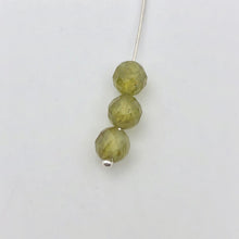 Load image into Gallery viewer, 3 Green Grossular Garnet Faceted Round Beads, Green, 5.5mm, 3 beads, 5753 - PremiumBead Alternate Image 4