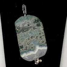 Load image into Gallery viewer, Ocean Jasper Sterling Silver Pendant | 2 1/4 Inch Long |